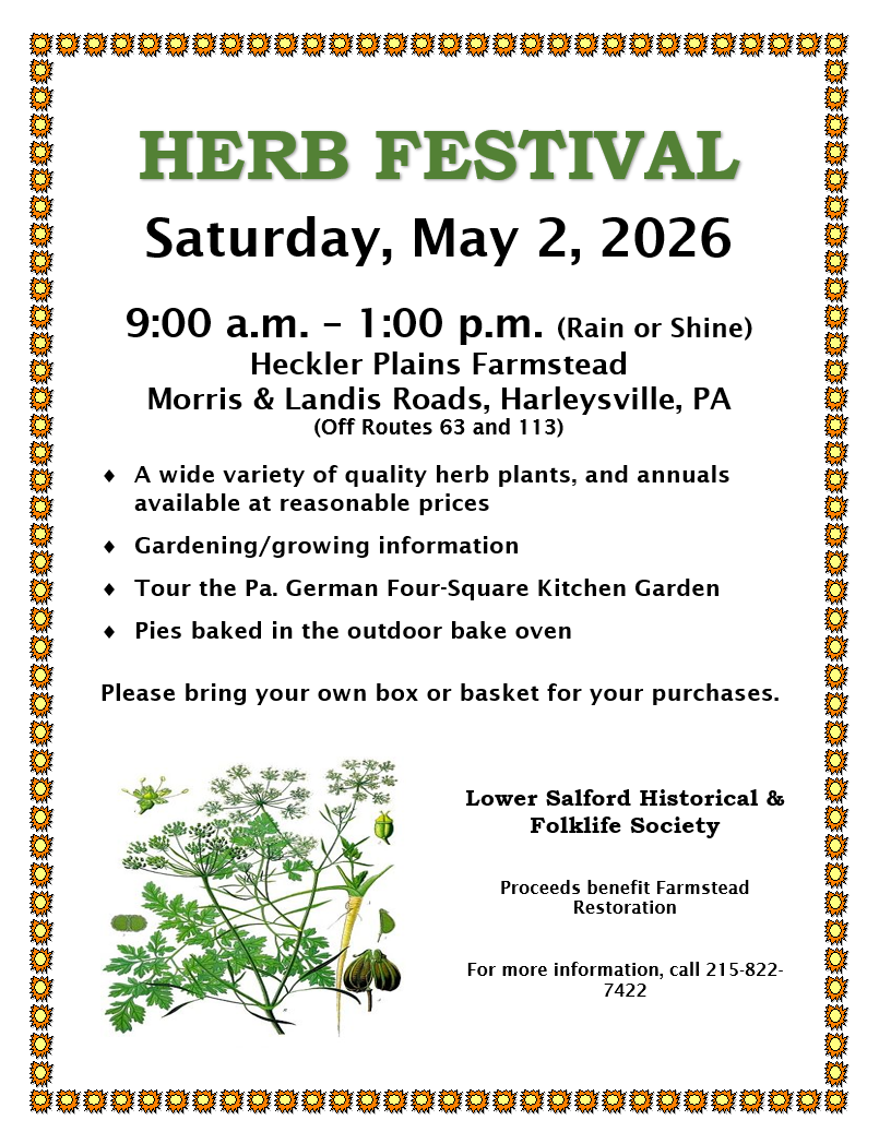 Herb Festival Flyer 2026